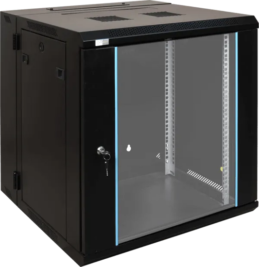 Ai-Tek 9-U Wall-Mounted Network Rack