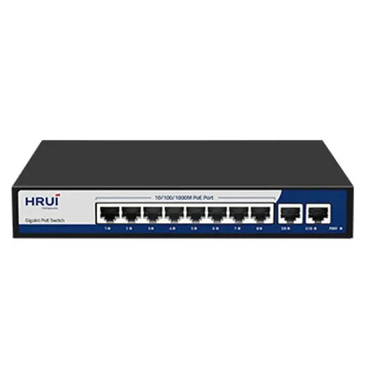 Ai-Tek 8 Port PoE Gigabit Switch
