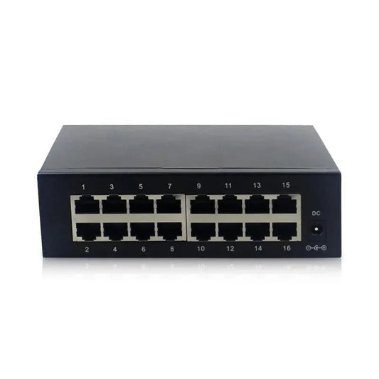 Black Copper BC-16PGM 16 Ports Gigabit Ethernet Switch