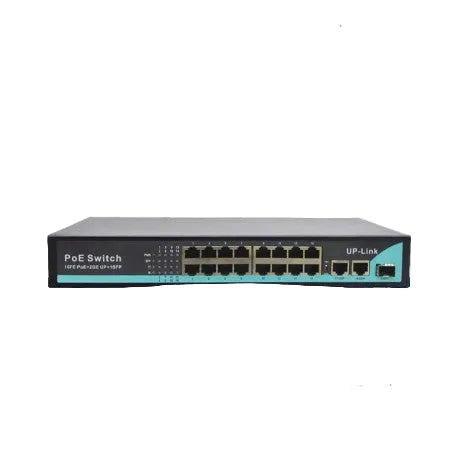 Black Copper BC1016GD-POE 16 Ports PoE Network Switch