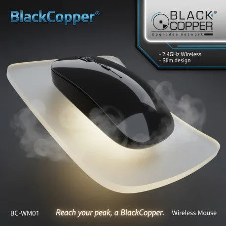 Black Copper BCWM01 Wireless Mouse